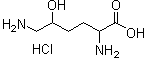 5-Hydroxy-DL-lysine hydrochloride molecular structure (CAS 13204-98-3)