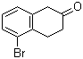 5-Bromo-2-tetralone molecular structure (CAS 132095-53-5)