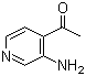 结构式 CAS# 13210-52-1, 1-(3-氨基-4-吡啶基)乙酮