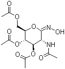 2-Acetamido-3,4,6-tri-O-acetyl-2-deoxy-D-glucohydroximo-1,5-lactone molecular structure (CAS 132152-78-4)