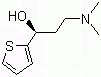structure of CAS# 132335-44-5, (S)-(-)-N,N-Dimethyl-3-hydroxy-3-(2-thienyl)propanamine;(S)-3-(Dimethylamino)-1-(2-thienyl)-1-propanol