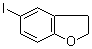结构式 CAS# 132464-84-7, 5-碘-2,3-二氢苯并呋喃