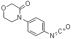 结构式 CAS# 1325210-64-7, 4-(3-氧代吗啉基)苯基异氰酸酯