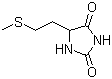 结构式 CAS# 13253-44-6, 5-[2-(甲硫基)乙基]海因