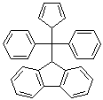 9-(2,4-Cyclopentadien-1-yldiphenylmethyl)-9H-fluorene molecular structure (CAS 132686-51-2)