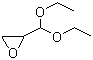 Glycidaldehyde diethylacetal molecular structure (CAS 13269-77-7)