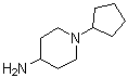 1-Cyclopentyl-4-piperidinamine molecular structure (CAS 132740-50-2)