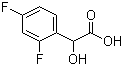 (+/-)-2,4-Difluoromandelic acid molecular structure (CAS 132741-30-1)