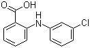 Clofenamic acid molecular structure (CAS 13278-36-9)