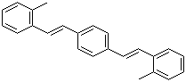 1,4-双(2-甲基苯乙烯基)苯分子结构 (CAS 13280-61-0)