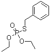 S-苄基 O,O-二乙基硫代磷酸酯分子结构 (CAS 13286-32-3)