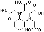 structure of CAS# 13291-61-7, 1,2-Cyclohexylenedinitrilotetraacetic acid;CDTA; CyDTA; trans-1,2-Diaminocyclohexane-N,N,N',N'-tetraacetic acid; trans-1,2-Cyclohexanediamine-N,N,N',N'-tetraacetic acid