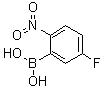 5-Fluoro-2-nitrophenylboronic acid molecular structure (CAS 1329171-65-4)