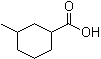 结构式 CAS# 13293-59-9, 3-甲基环己烷羧酸