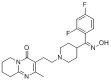 利司哌酮 EP 杂质B分子结构 (CAS 132961-05-8)