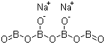 Sodium tetraborate molecular structure (CAS 1330-43-4)