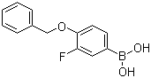 4-(Benzyloxy)-3-fluorophenylboronic acid molecular structure (CAS 133057-83-7)