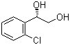 结构式 CAS# 133082-13-0, (S)-(+)-1-(2-氯苯基)-1,2-乙二醇