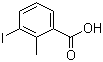 3-Iodo-2-methylbenzoic acid molecular structure (CAS 133232-56-1)