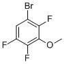 1-Bromo-2,4,5-trifluoro-3-methoxybenzene molecular structure (CAS 13332-24-6)