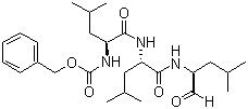MG 132 molecular structure (CAS 133407-82-6)