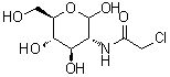 2-Deoxy-2-(chloroacetamido)-D-glucopyranose molecular structure (CAS 1334320-67-0)