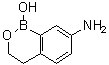 3,4-Dihydro-1-hydroxy-1H-2,1-benzoxaborin-7-amine molecular structure (CAS 1335095-08-3)