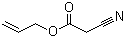 Allyl cyanoacetate molecular structure (CAS 13361-32-5)