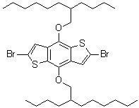 2,6-Dibromo-4,8-bis[(2-butyloctyl)oxy]benzo[1,2-b:4,5-b']dithiophene molecular structure (CAS 1336893-15-2)