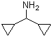 双环丙基甲胺分子结构 (CAS 13375-29-6)