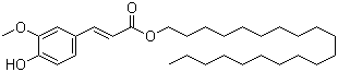阿魏酸二十烷基酯分子结构 (CAS 133882-79-8)