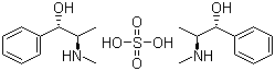 硫酸麻黄碱分子结构 (CAS 134-72-5)