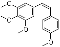 (Z)-1,2,3-Trimethoxy-5-[2-(4-methoxyphenyl)ethenyl]benzene molecular structure (CAS 134029-49-5)