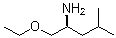 (S)-1-Ethoxy-4-methyl-2-pentanamine molecular structure (CAS 134080-98-1)