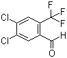 4,5-Dichloro-2-(trifluoromethyl)benzaldehyde molecular structure (CAS 134099-43-7)