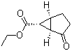 (1R,5S,6R)-rel-2-Oxobicyclo[3.1.0]hexane-6-carboxylic acid ethyl ester molecular structure (CAS 134176-18-4)
