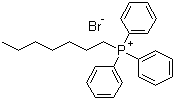 正庚基三苯基溴化膦分子结构 (CAS 13423-48-8)