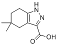 5,5-dimethyl-4,5,6,7-tetrahydro-1H-indazole-3-carboxylic acid molecular structure (CAS 1342547-91-4)