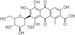 胭脂红分子结构 (CAS 1343-78-8)