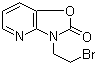 3-(2-Bromoethyl)oxazolo[4,5-b]pyridin-2(3H)-one molecular structure (CAS 134336-95-1)