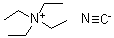 structure of CAS# 13435-20-6, Tetraethylammonium cyanide