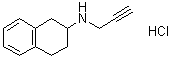 1,2,3,4-Tetrahydro-N-2-propynyl-2-naphthalenamine hydrochloride molecular structure (CAS 134467-59-7)