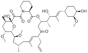 iso-Tacrolimus molecular structure (CAS 134590-88-8)