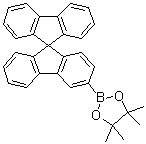 结构式 CAS# 1346007-05-3, 4,4,5,5-四甲基-2-(9,9'-螺双[9H-芴]-3-基)-1,3,2-二氧硼杂环戊烷