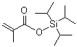 结构式 CAS# 134652-60-1, 三异丙基硅烷基异丁烯酸酯