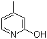 2-Hydroxy-4-methylpyridine molecular structure (CAS 13466-41-6)