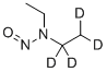 N-Nitrosodiethylamine-d4 molecular structure (CAS 1346603-41-5)