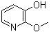 structure of CAS# 13472-83-8, 2-Methoxy-3-pyridinol;2-Methoxy-3-hydroxypyridine