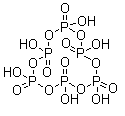 Cyclohexaphosphoric acid molecular structure (CAS 13478-98-3)