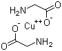 Copper glycinate molecular structure (CAS 13479-54-4)